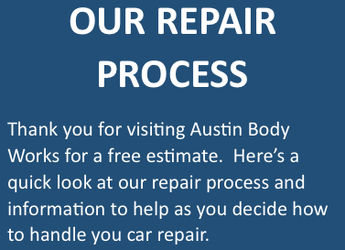 Austin Body Works - Our Repair Process